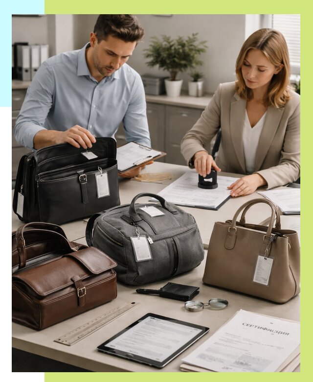 Сертификация сумок в Иркутске от 7814 руб. | Алешин-Ркт