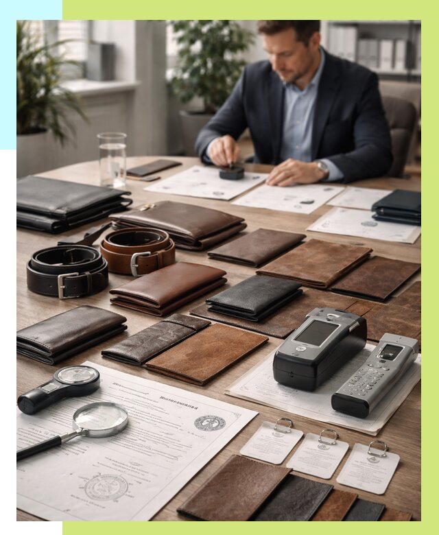 Сертификация кожаных изделий в Иркутске от 12503 р. | Алешин-Ркт