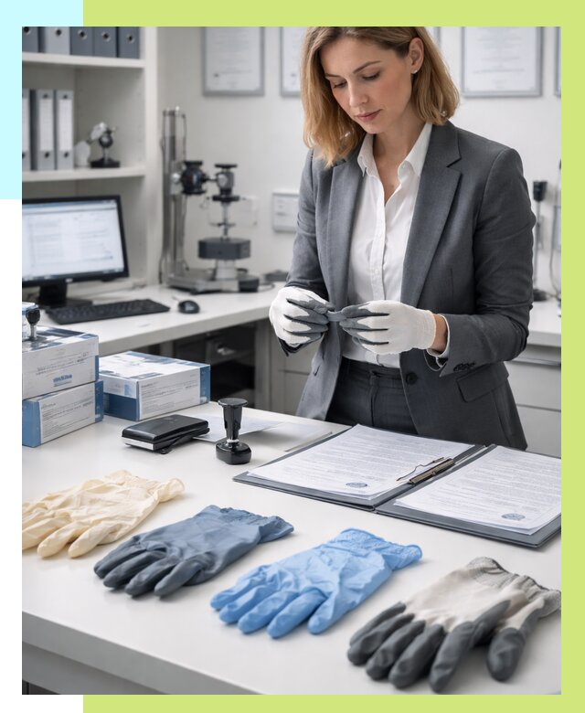 Сертификация перчаток в Иркутске от 8856 р. | Алешин-Ркт