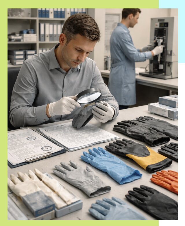 Сертификация перчаток и средств защиты продукции в Иркутске