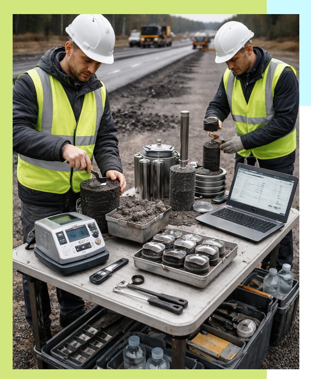 Сертификация асфальта: испытания и подтверждение в Иркутске