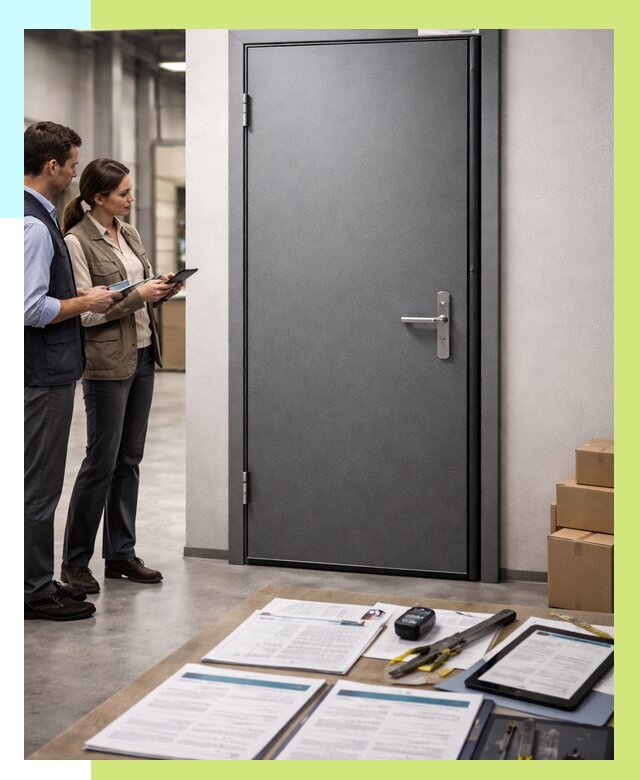 Сертификация противопожарных дверей в Иркутске от 9377 р. | Алешин-Ркт