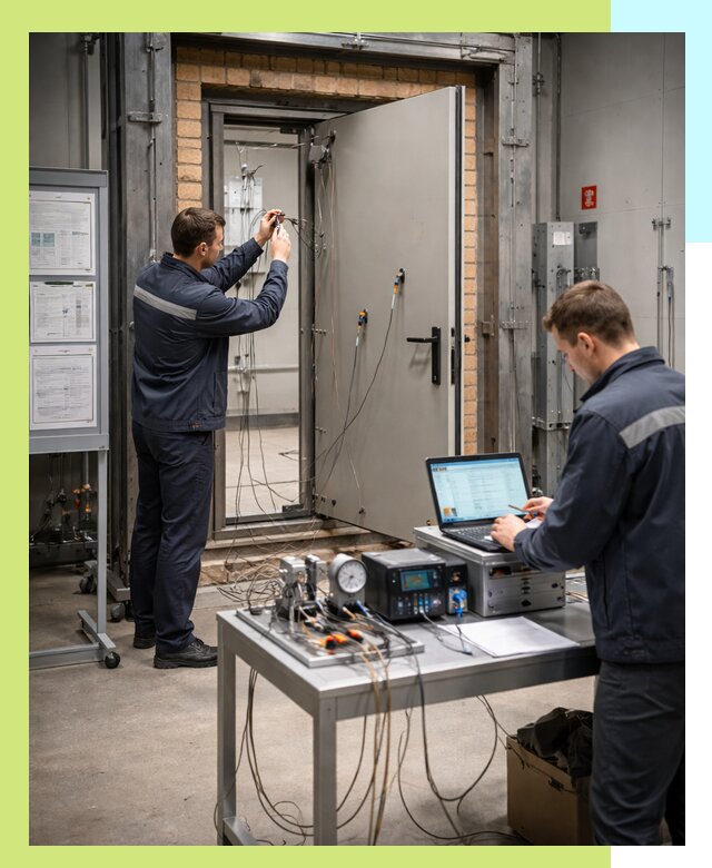 Сертификация противопожарных дверей в Иркутске по ГОСТ и ТР