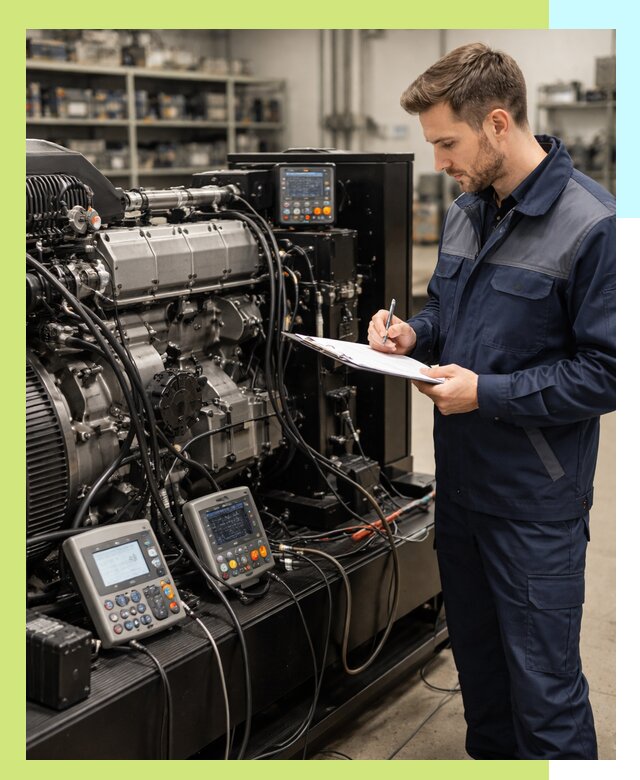 Сертификация дизельных генераторов и их оборудования в Иркутске