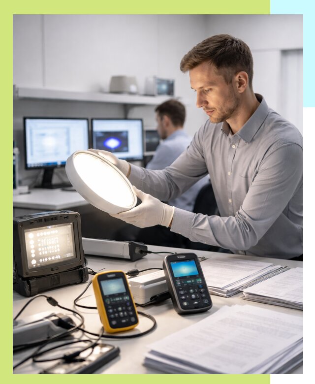 Сертификация светильников в Иркутске: испытания и оформление