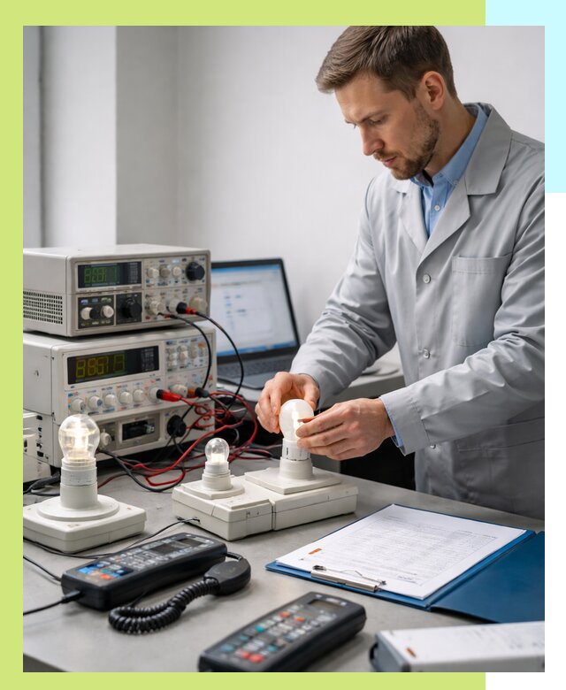 Сертификация ламп и светильников в Иркутске по нормативам