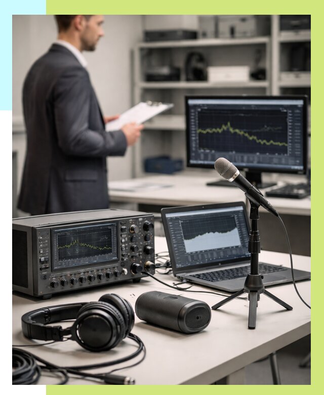 Сертификация аудиотехники в Иркутске от 15629 р., Алешин-Ркт