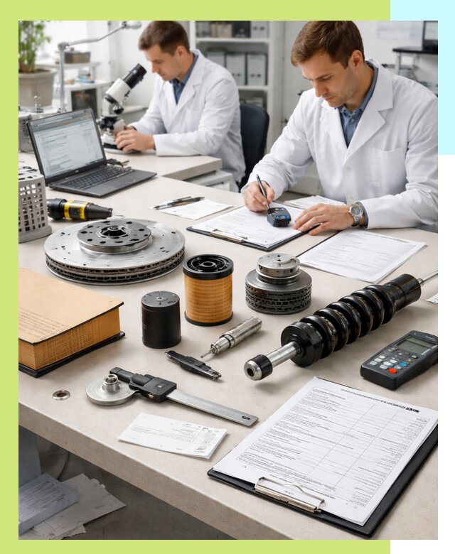 Сертификация автозапчастей и комплектующих в Иркутске по ГОСТ