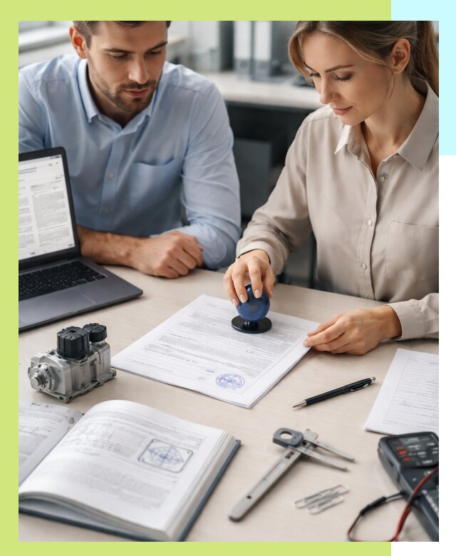 Выдача паспорта изделия и техническая экспертиза продукции в Иркутске