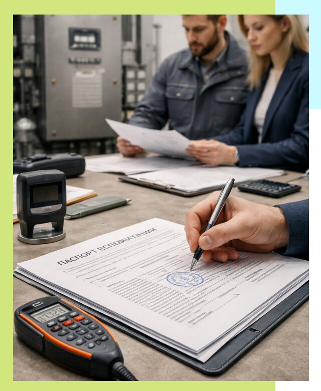 Оформление паспорта эксплуатации оборудования в Иркутске