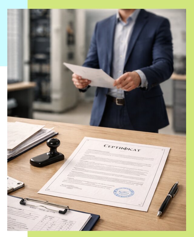 Сертификат на оборудование в Иркутске от 15629 р. | Алешин-Ркт