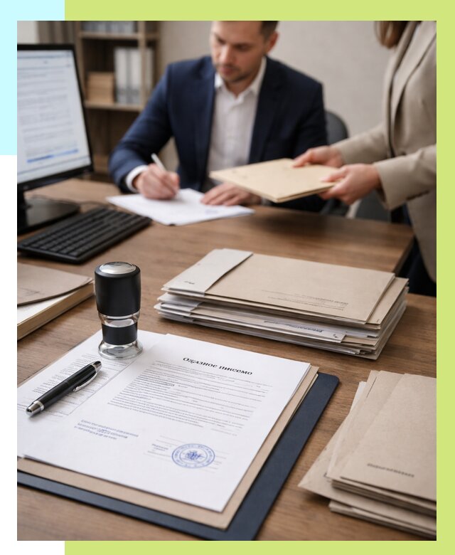 Отказное письмо для таможни в Иркутске от 3126 р, Алешин-Ркт