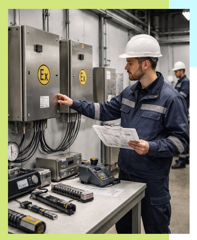 Сертификат взрывозащиты промышленного оборудования в Иркутске