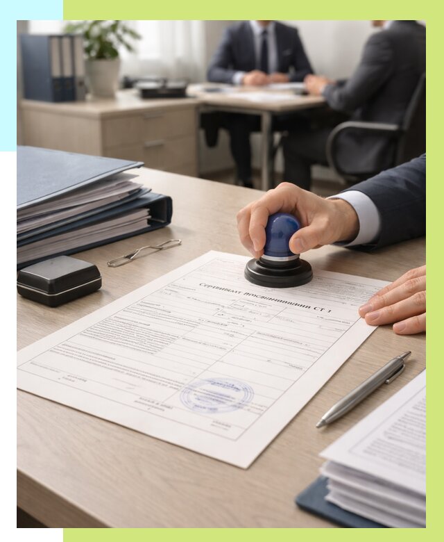 Сертификат происхождения СТ 1 в Иркутске от 4689 р. | Алешин-Ркт