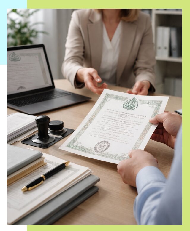 Халяль сертификат в Иркутске, получить от 15629 р. | Алешин-Ркт