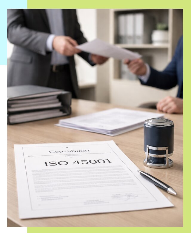 Сертификат ISO 45001 в Иркутске под ключ от 46886 р. | Алешин-Ркт