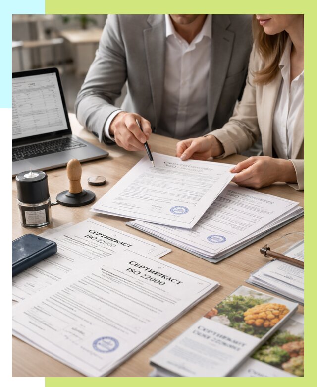 Сертификат ISO 22000 в Иркутске от 41676 р. под ключ | Алешин-Ркт