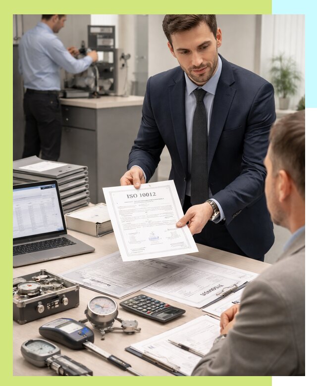 Выдача сертификата ISO 10012 по требованиям метрологии в Иркутске