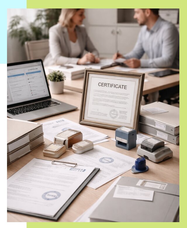 Сертификация компании в Иркутске от 46886 р. | Алешин-Ркт — заказ